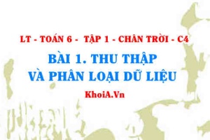 Khái niệm Thu thập và Phân loại dữ liệu là gì? Toán 6 bài 1 Chân trời Tập 1 c4